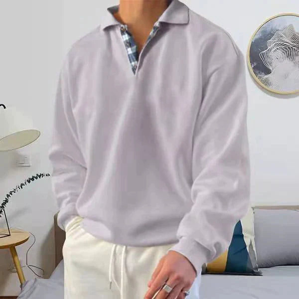 Heren Polo Langarm – Stijlvolle Katoenen Polo voor Casual en Sportief Gebruik