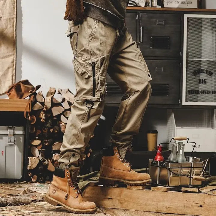 Cargobroeken heren – Comfortabele cargo pants met zakken voor casual stijl
