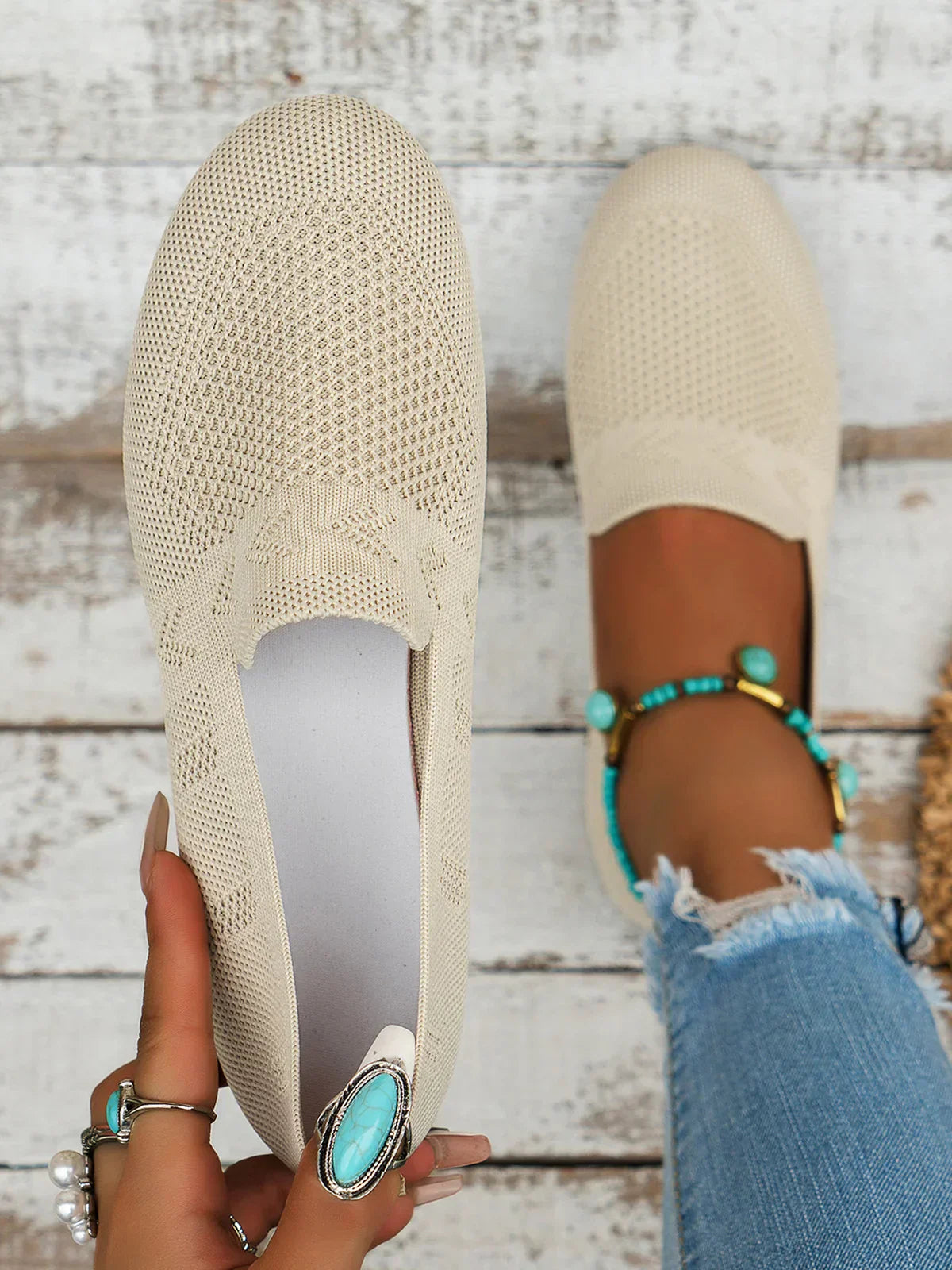 Platte Schoenen Dames – Comfortabele Ballerina's van Leer voor Elke Gelegenheid