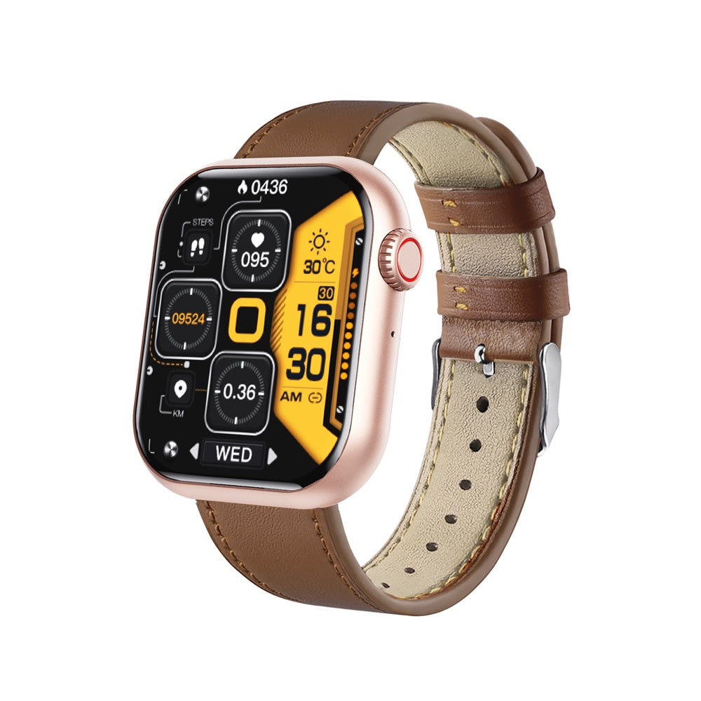 Slimme Horloge Bloedglucose Bloeddruk Hartslagmonitor Fitness Tracker
