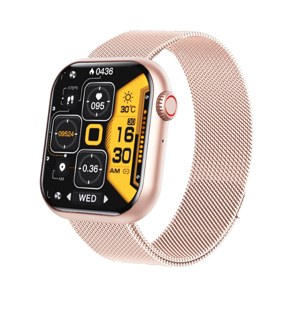 Slimme Horloge Bloedglucose Bloeddruk Hartslagmonitor Fitness Tracker