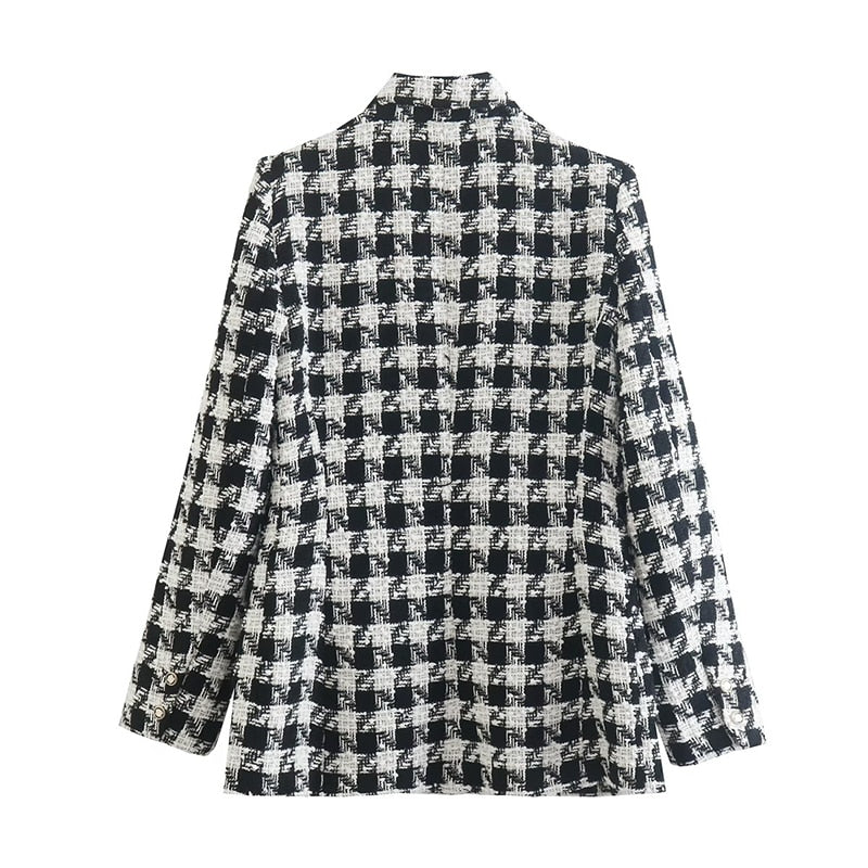 Dubbelrijige Blazer Dames – Elegante Blazer voor Feestelijke Gelegenheden