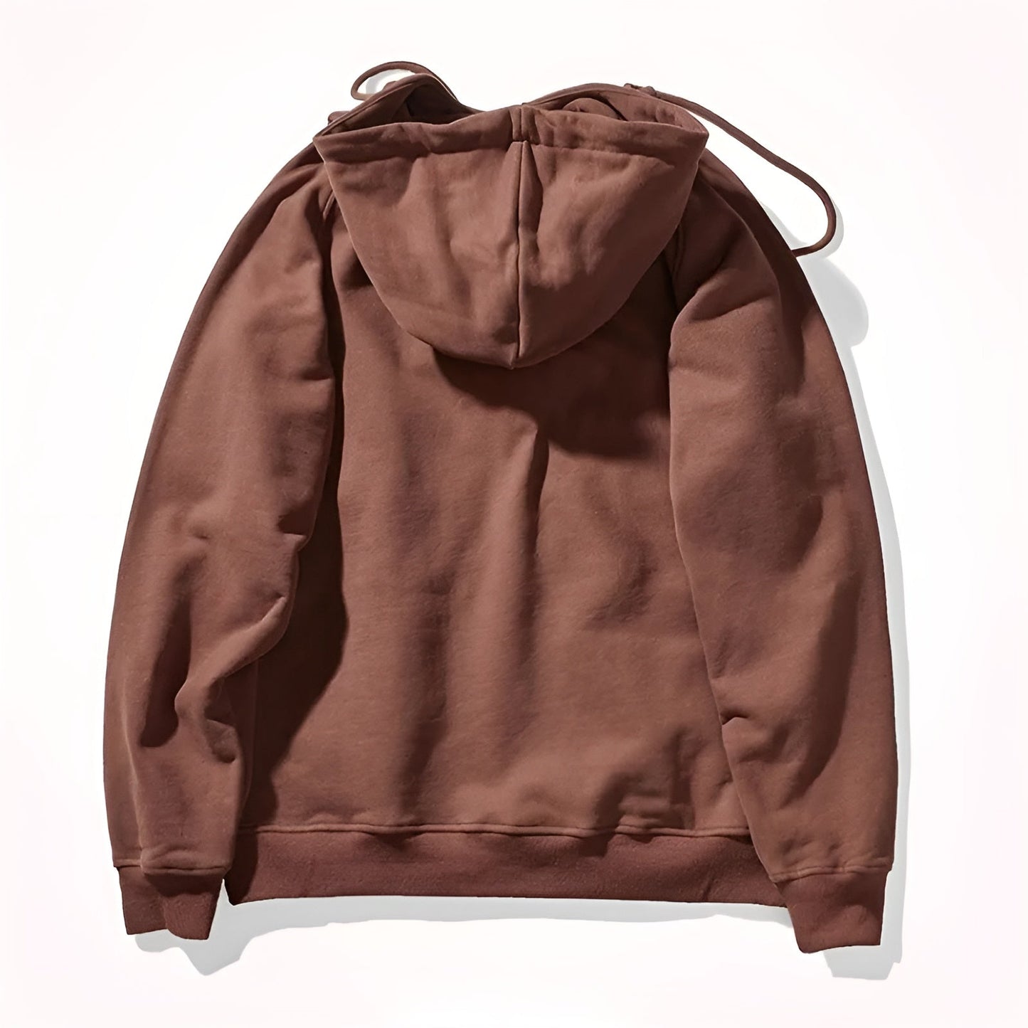Heren Hoodie met Zakken – Comfortabele Zip-Up Hoodie van Katoen voor Casual Gebruik