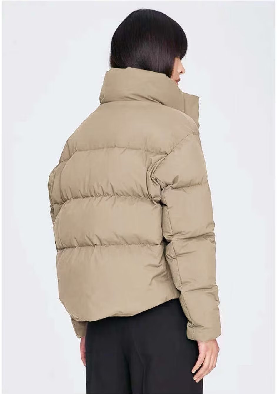 Pufferjack Dames – Verkorte Donsjack voor Koud Weer, Stijlvol en Comfortabel