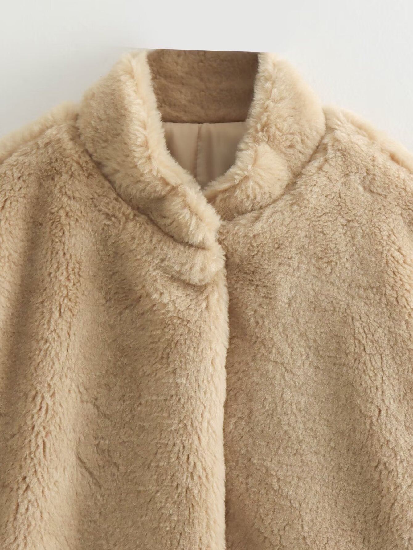 Zachte Teddyjack Dames – Comfortabele Teddybeer Jas voor Koud Weer