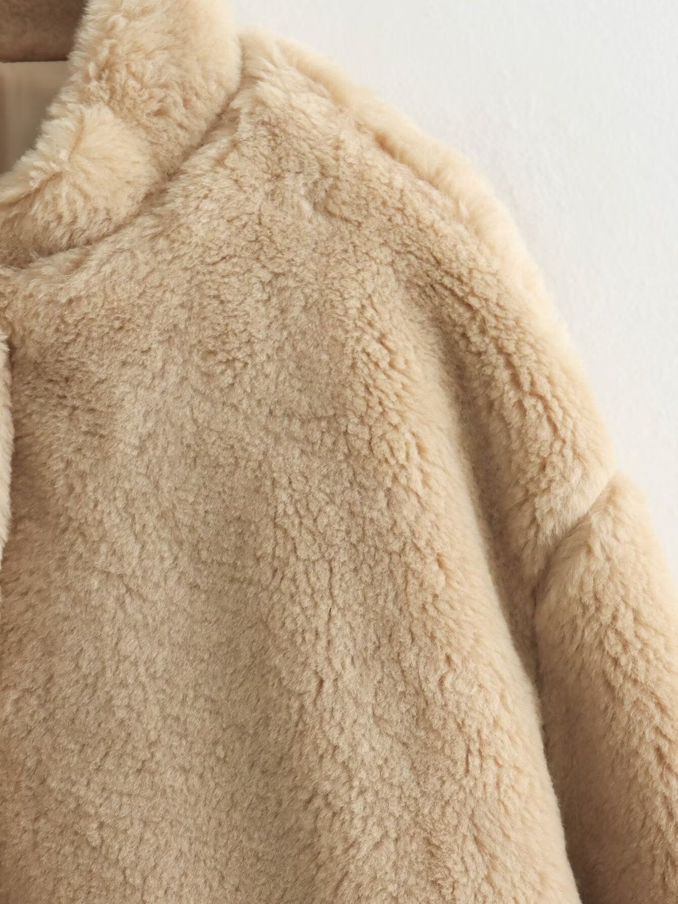 Zachte Teddyjack Dames – Comfortabele Teddybeer Jas voor Koud Weer