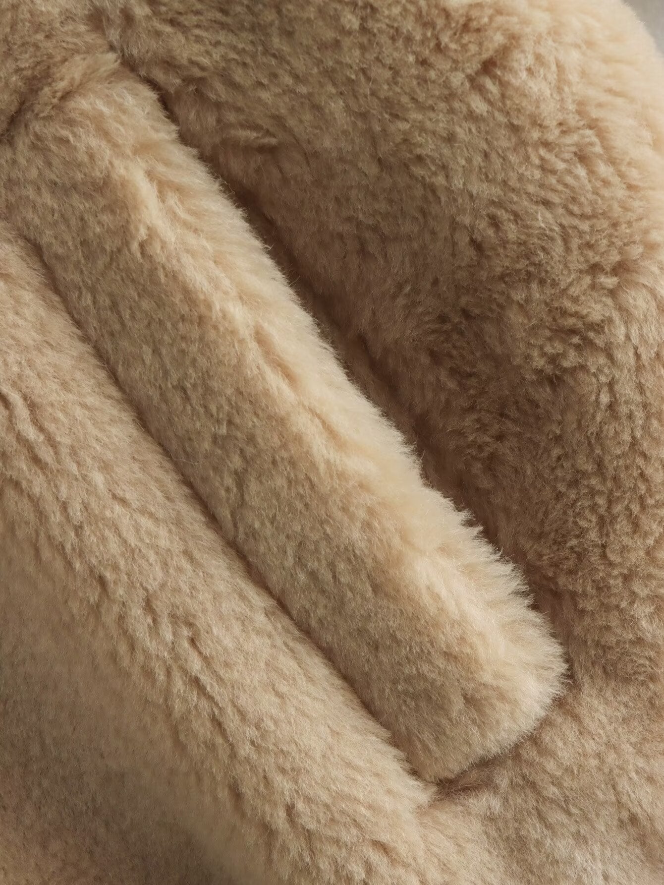 Zachte Teddyjack Dames – Comfortabele Teddybeer Jas voor Koud Weer