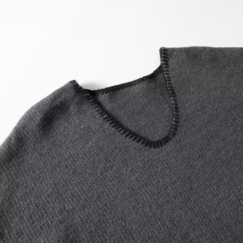 Damespullover V-hals – Comfortabele trui voor dames in trendy stijl en materiaal