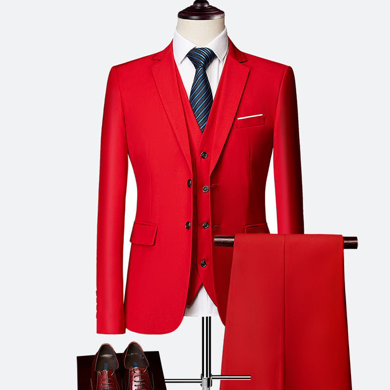 Herenpak set 3-delig – Formeel kostuum voor mannen, slim fit, stijlvol en elegant