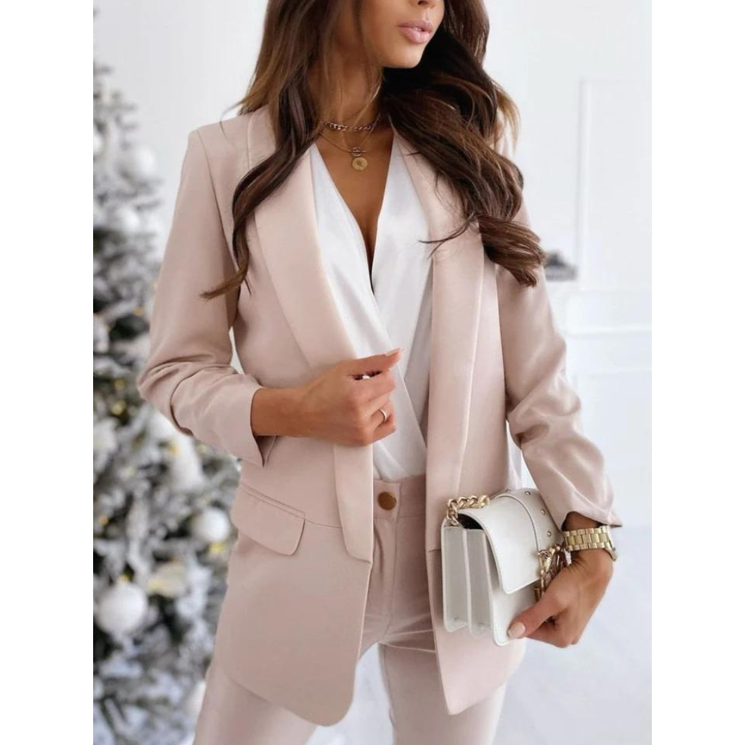 Open Blazer Dames – Elegante Blazer voor Casual en Formele Gelegenheden