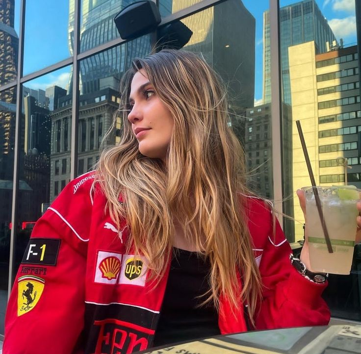 Vintage Ferrari Racer Jack – Sportieve Unisex Jack van Duurzame Materialen