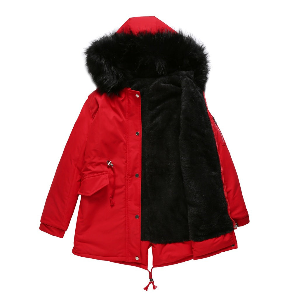 Damesparka met capuchon – Warme parka voor dames, waterdicht en trendy design