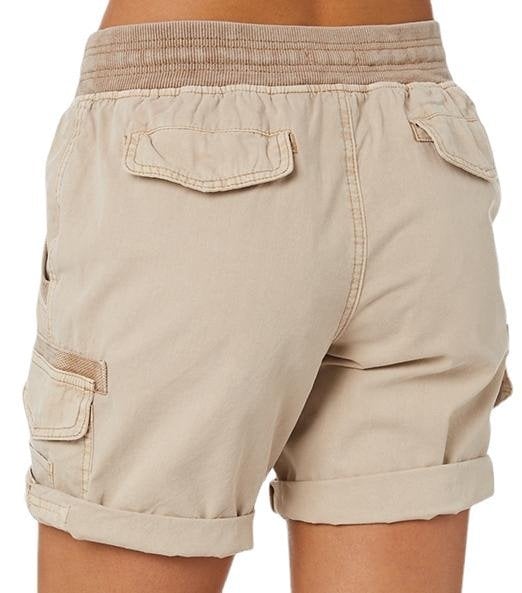 Korte cargo shorts dames – Utility shorts met zakken en comfortabele pasvorm