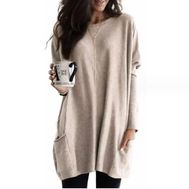 Langarmhemd Dames – Stijlvol Blouse met Lange Mouwen voor Elke Gelegenheid