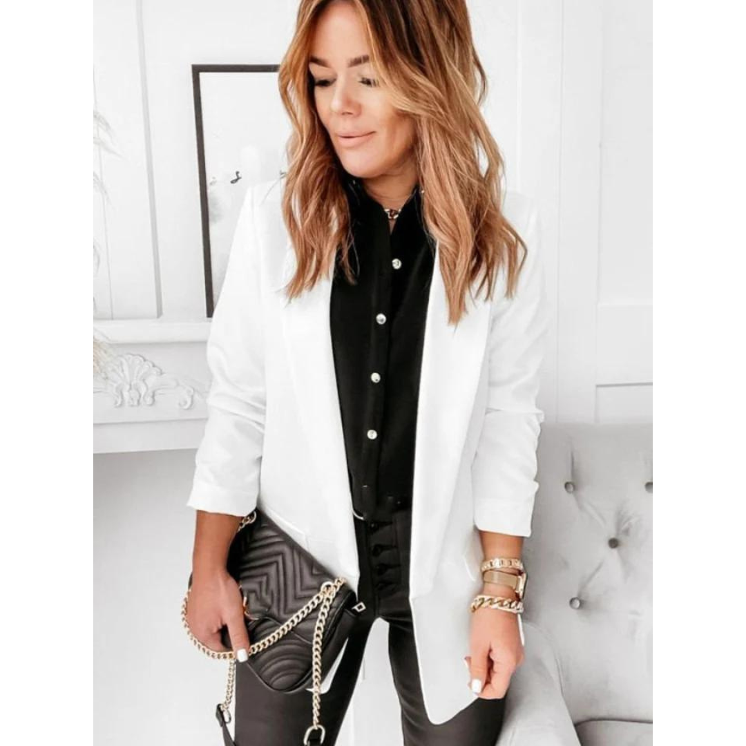 Open Blazer Dames – Elegante Blazer voor Casual en Formele Gelegenheden