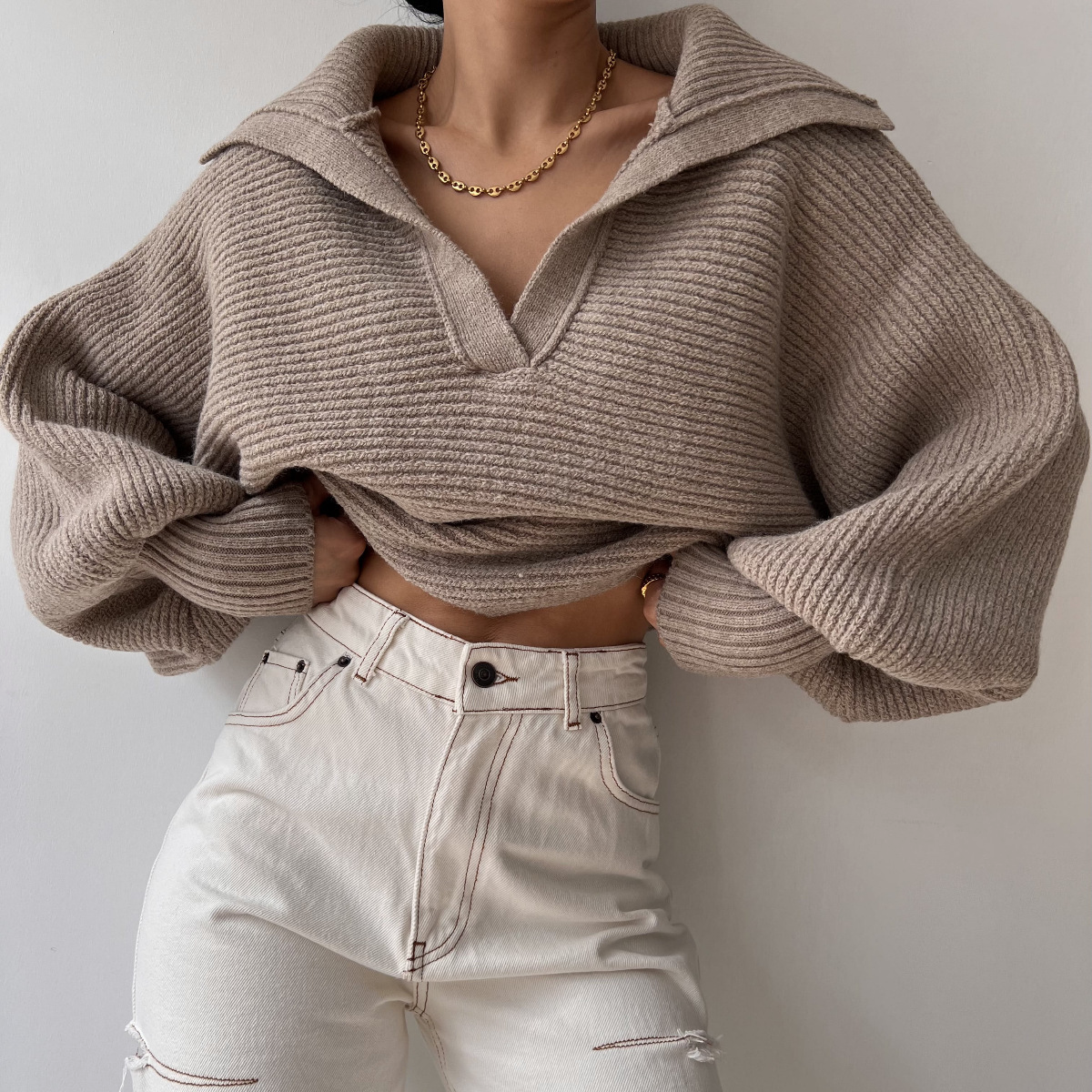 Oversized Trui Dames – Comfortabele Trui van Zachte Materialen voor Casual Stijl