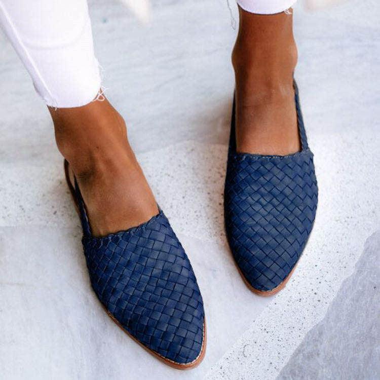 Dames schoenen gesloten – Comfortabele platte schoenen voor dagelijks gebruik