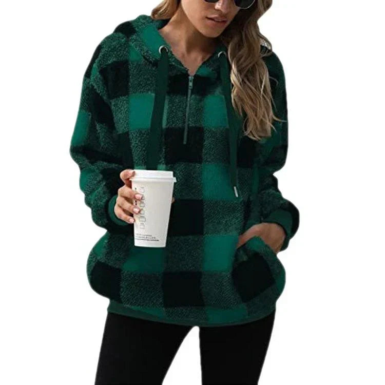 Damespullover met halve rits – Comfortabele en stijlvolle pullover voor dames