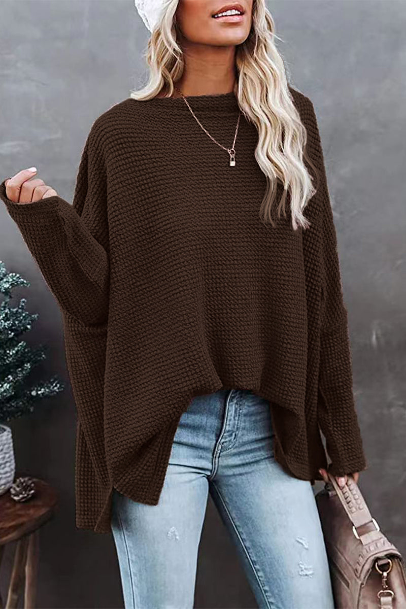 Off-Shoulder Pullover Dames – Trendy Overgrootte Trui voor Casual en Feestelijke Gelegenheden