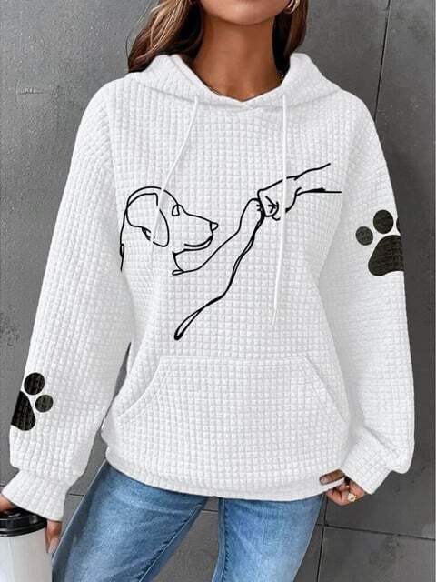 Hondenhoodie dames – Gebreide hondentrui voor stijlvol en warm comfort