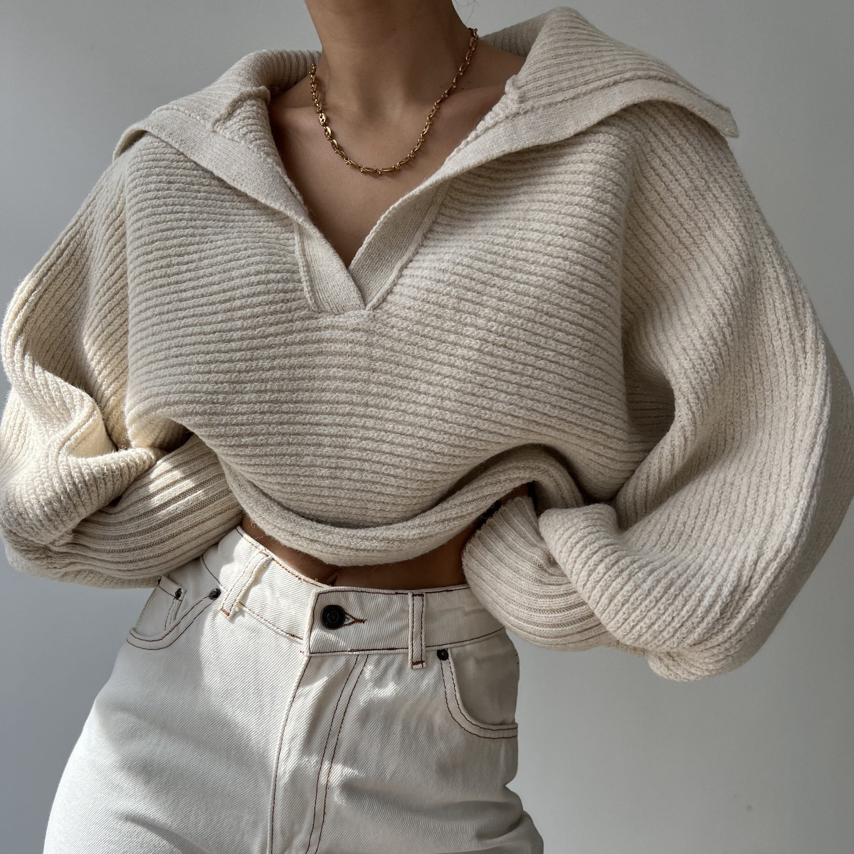 Oversized Trui Dames – Comfortabele Trui van Zachte Materialen voor Casual Stijl