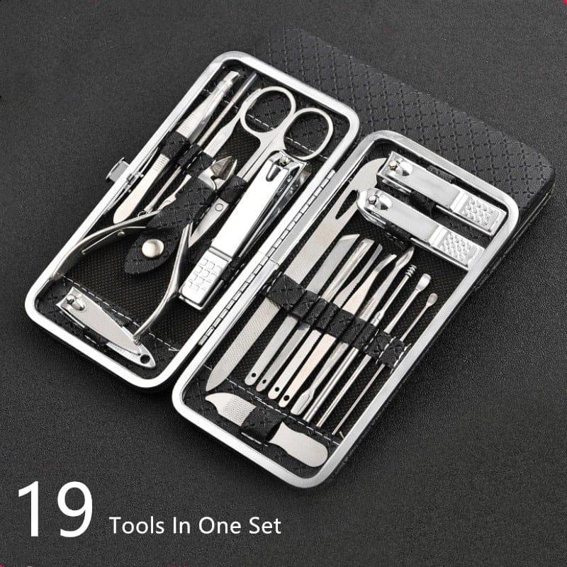 19-in-1 Nagelknipper Manicure Set Kit