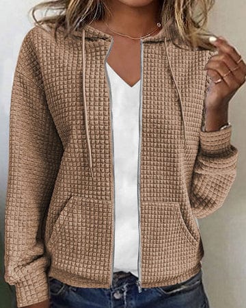 Damesjas met capuchon – Warme en stijlvolle jas voor dames, perfect voor herfst en winter