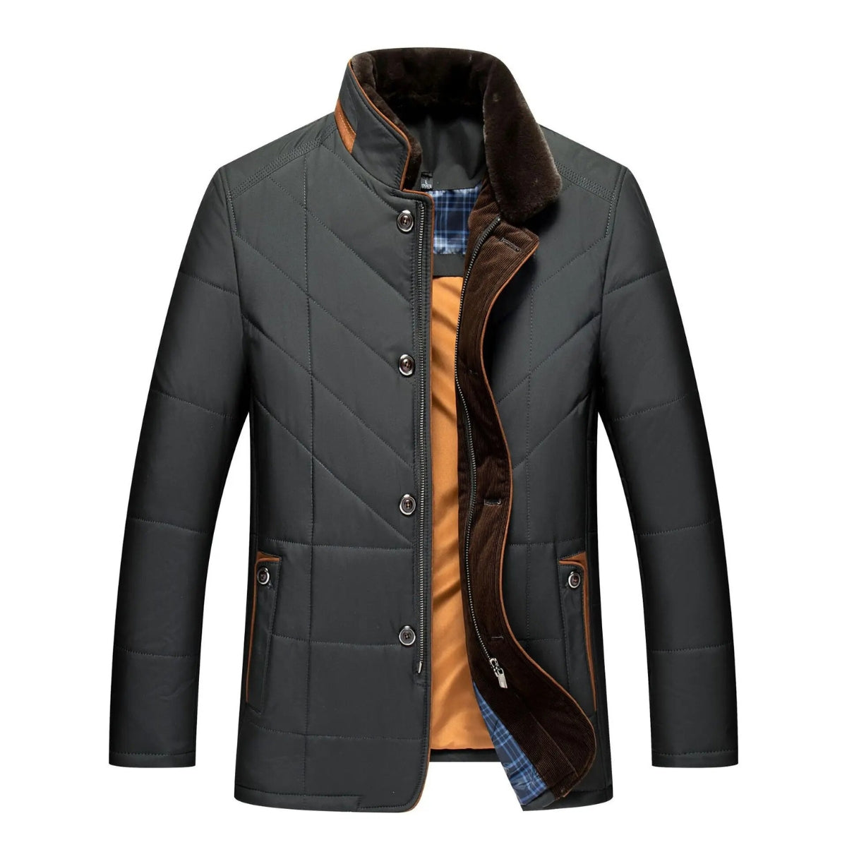 Heren Winterjas – Warme en stijlvolle jas voor heren, waterdicht en trendy