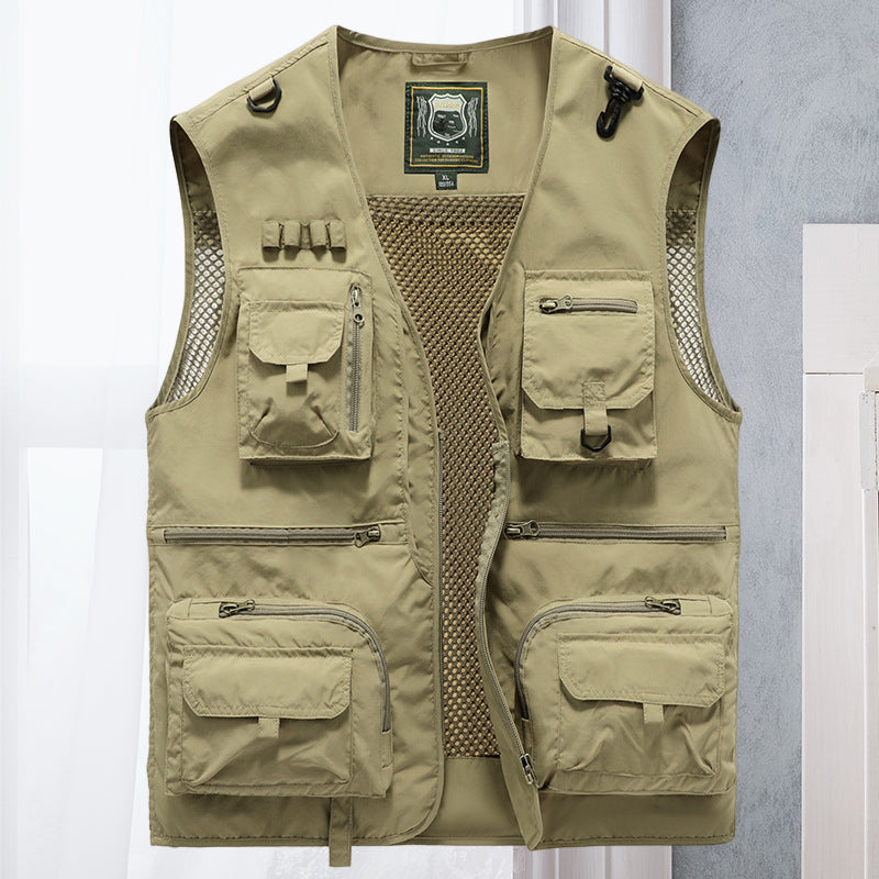 Zomervest met Meerdere Zakjes – Lichtgewicht Casual Vest voor Dames