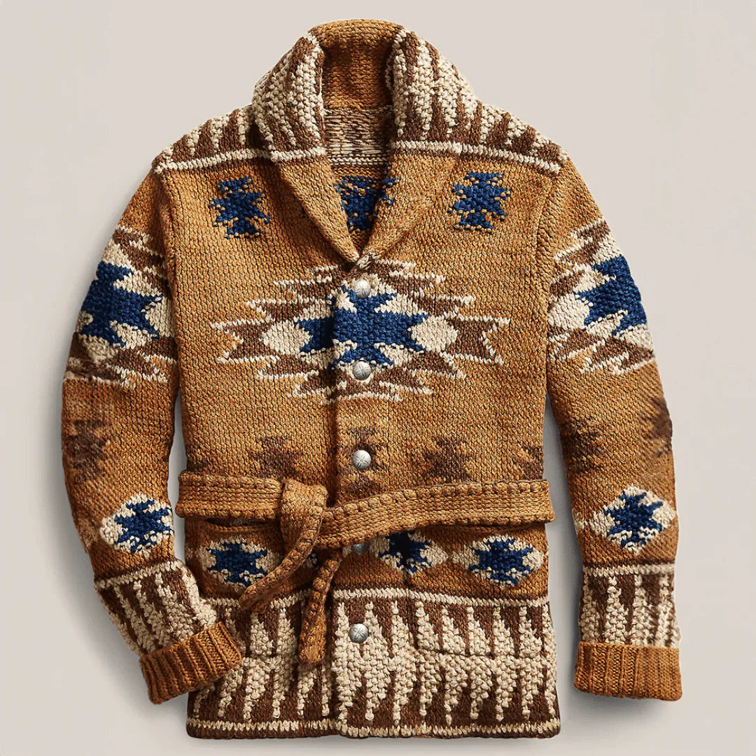 Vintage Heren Vest met Ceintuur – Stijlvol en Comfortabel voor Elke Gelegenheid