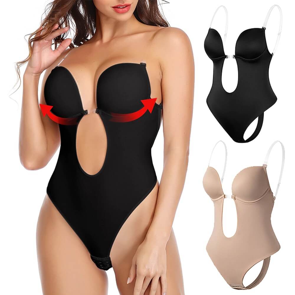 Body Shaper Dames – Diepe V Rugloze Shaper voor Slanker Silhouet