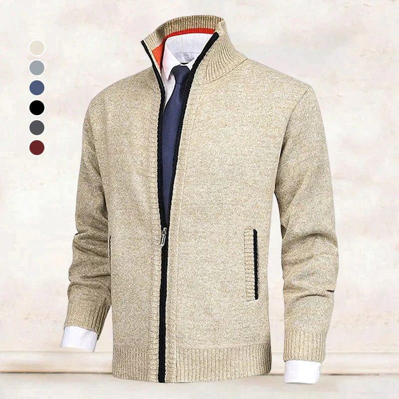 Herenjacke Stijlvol – Luxe Herenjas van Katoen met Slim Fit Design