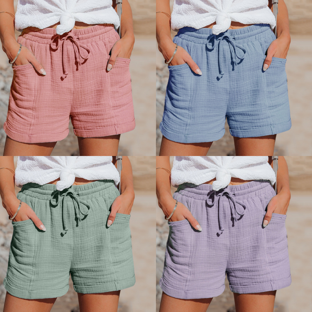 Shorts voor Dames met Koord – Comfortabele en Stijlvolle Zomer Shorts