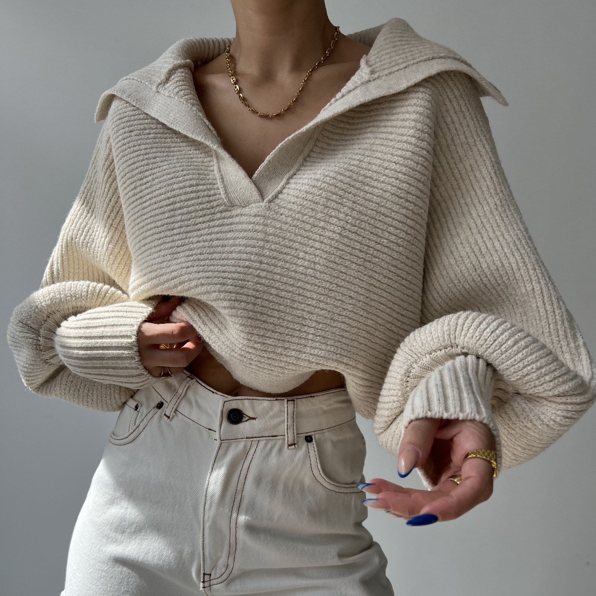 Oversized Trui Dames – Comfortabele Trui van Zachte Materialen voor Casual Stijl