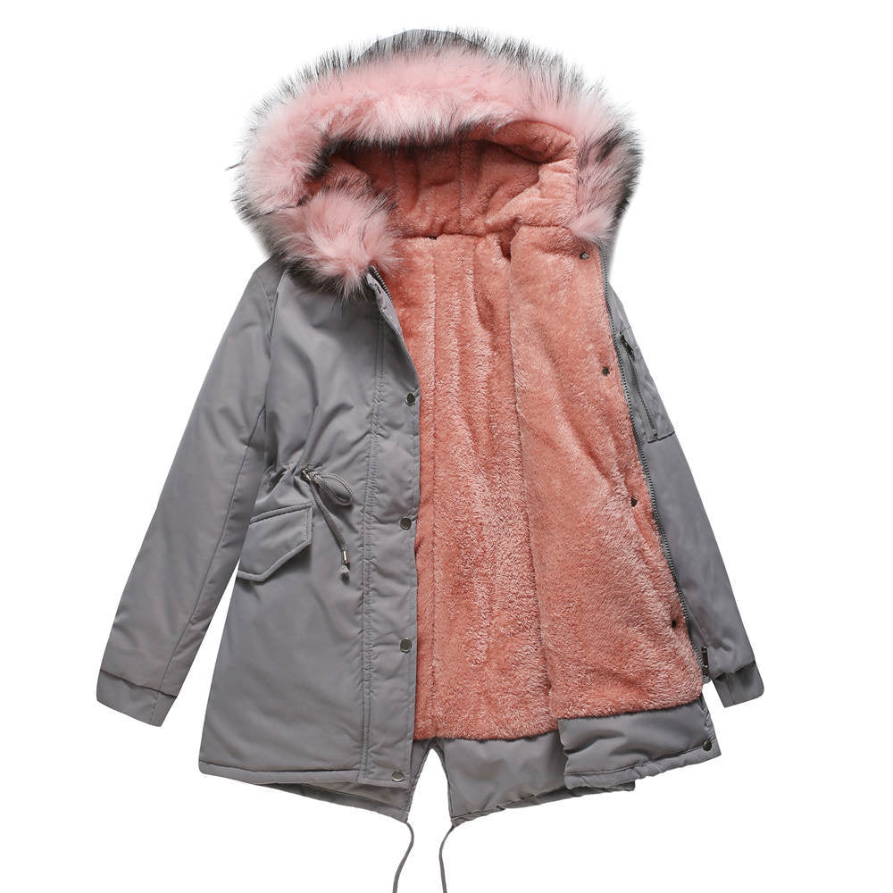 Damesparka met capuchon – Warme parka voor dames, waterdicht en trendy design