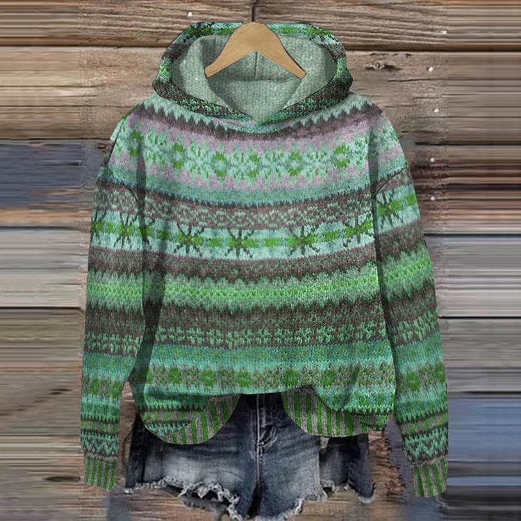 Cardigan dames – Gedrukte cardigan van zachte stof met lange mouwen en trendy design