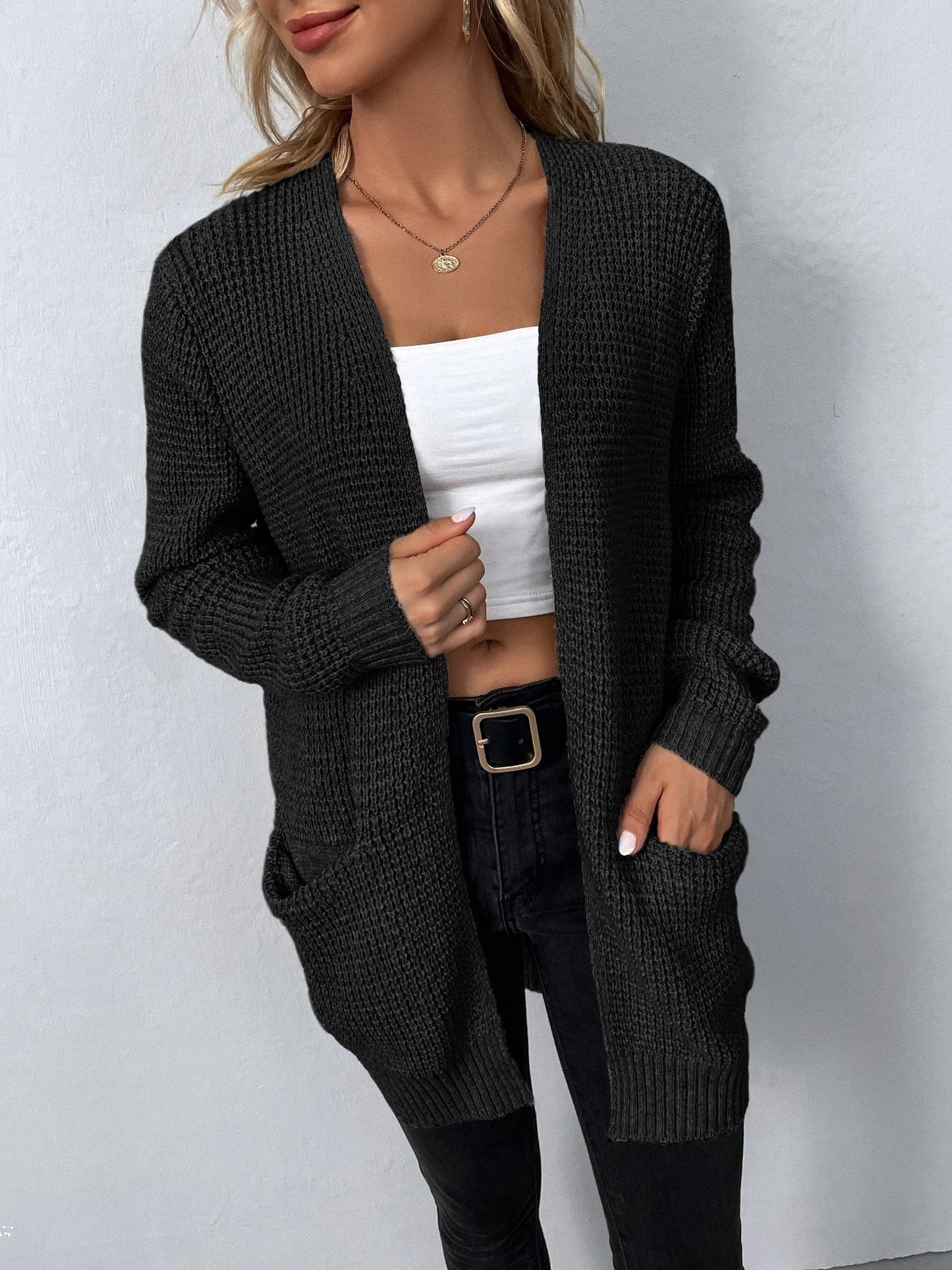Dames Strickjacke – Comfortabele gebreide cardigan voor casual en feestelijk gebruik