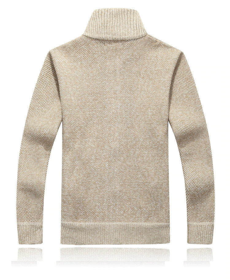 Heren cardigan met rits – Comfortabele en stijlvolle trui voor casual en sportief gebruik