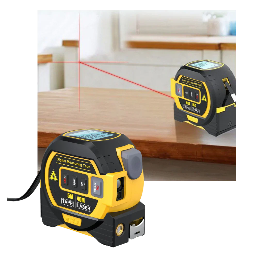 3-in-1 Laser Rolmeter Volume Meetgereedschap 40M