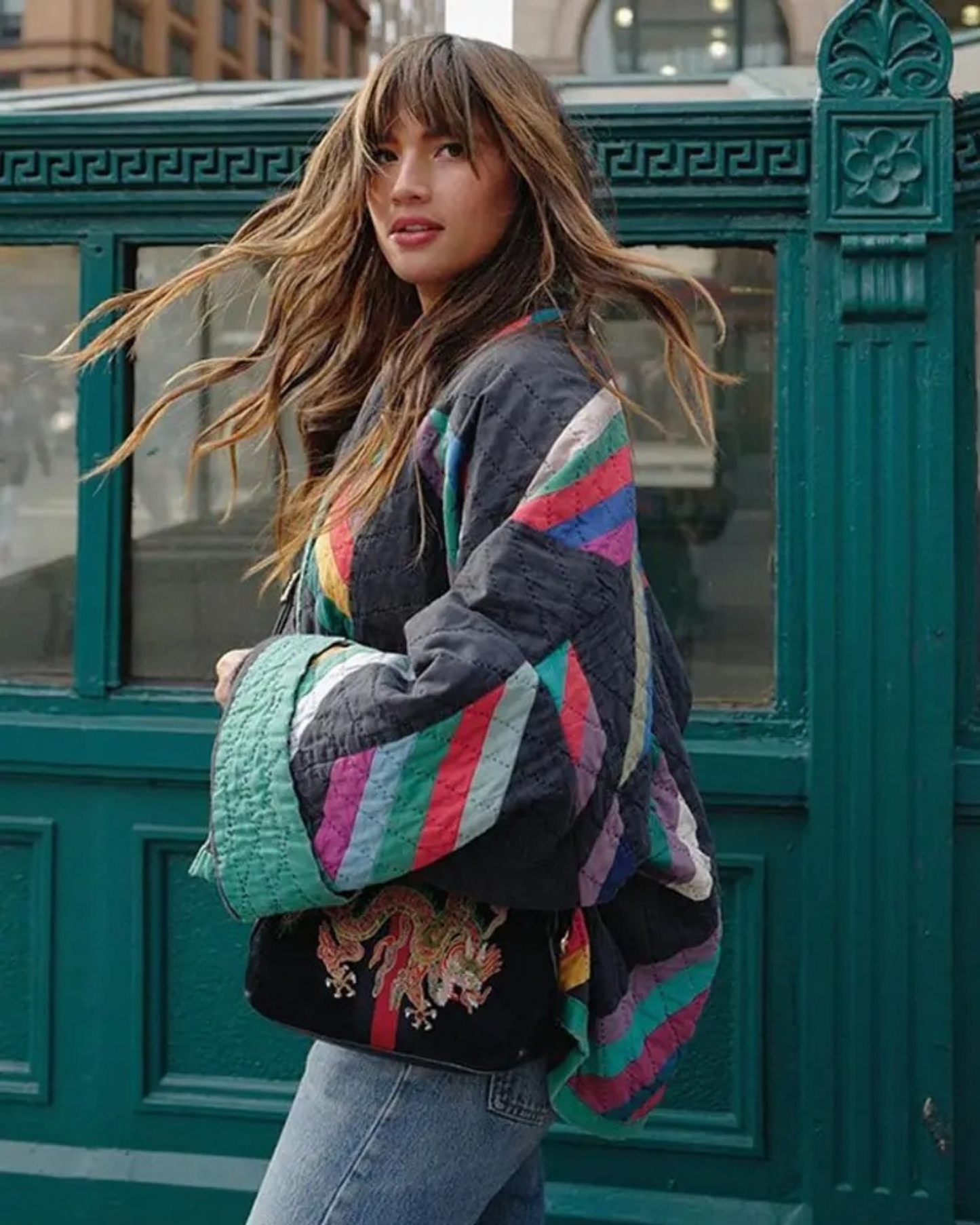 Gewatteerde Jas Dames – Overmaat Winterjas met Comfortabele Pasvorm