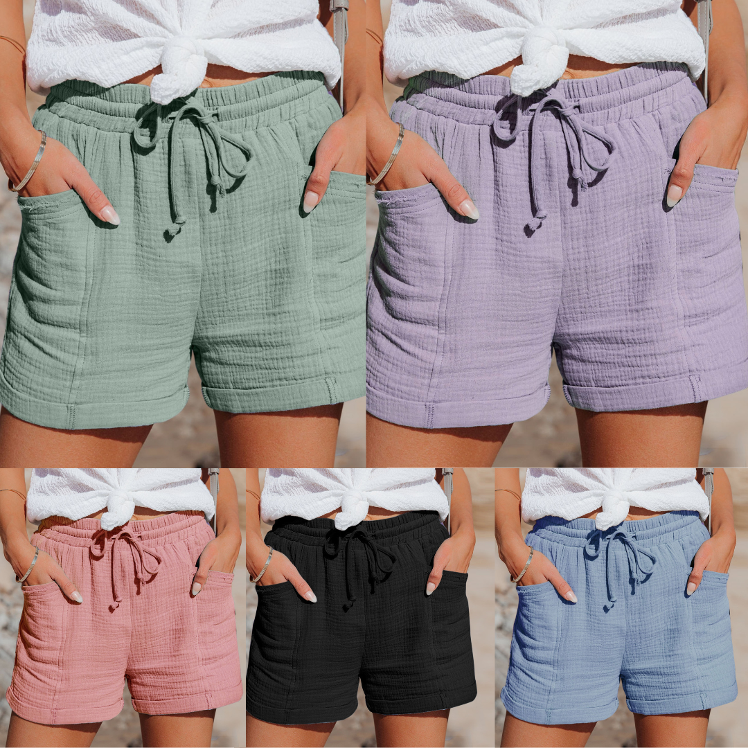 Shorts voor Dames met Koord – Comfortabele en Stijlvolle Zomer Shorts