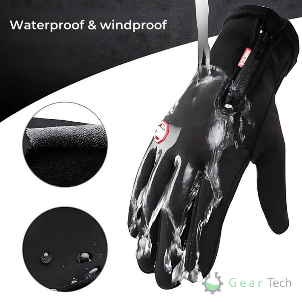 Verwarmde Handschoenen Waterdicht Touchscreen