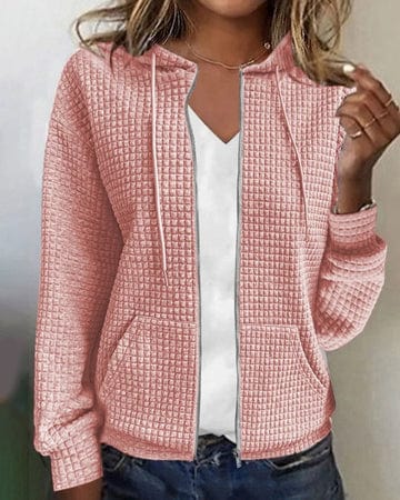 Damesjas met capuchon – Warme en stijlvolle jas voor dames, perfect voor herfst en winter