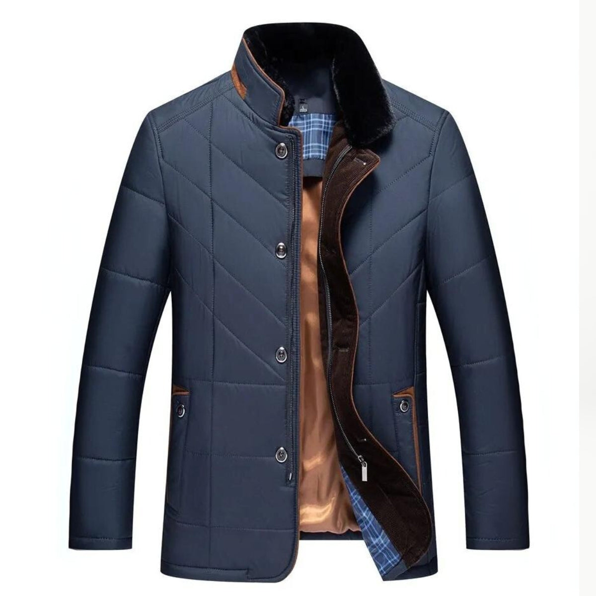 Heren Winterjas – Warme en stijlvolle jas voor heren, waterdicht en trendy