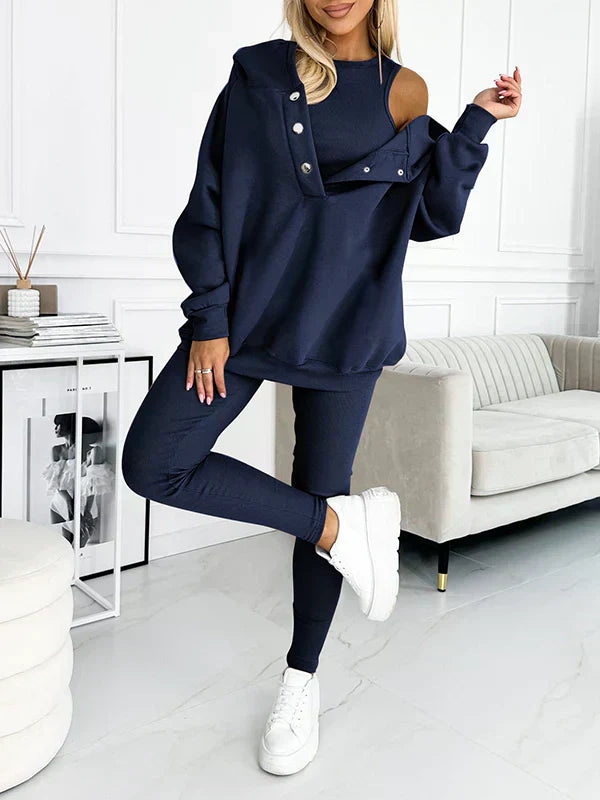 3-delig Dames Set – Elegante Outfit voor Feestelijke Gelegenheden