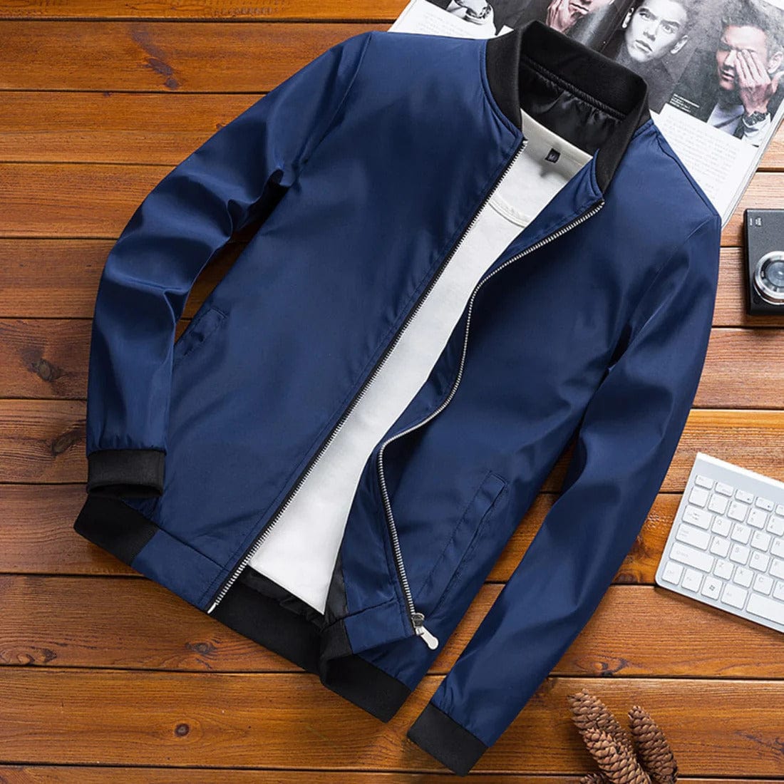 Heren Bomberjack – Stijlvol en Comfortabel Bomberjack van Katoen voor Casual Outfit