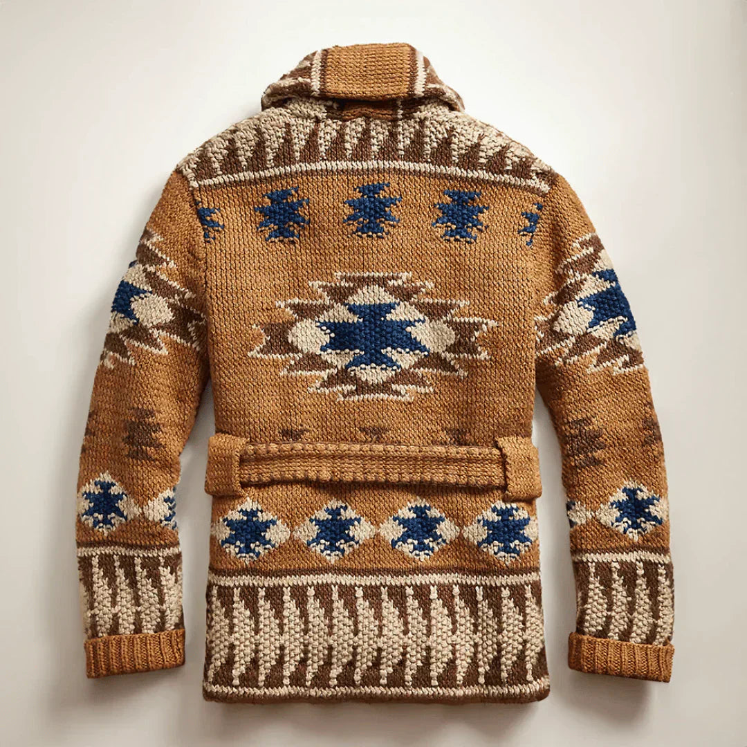 Vintage Heren Vest met Ceintuur – Stijlvol en Comfortabel voor Elke Gelegenheid
