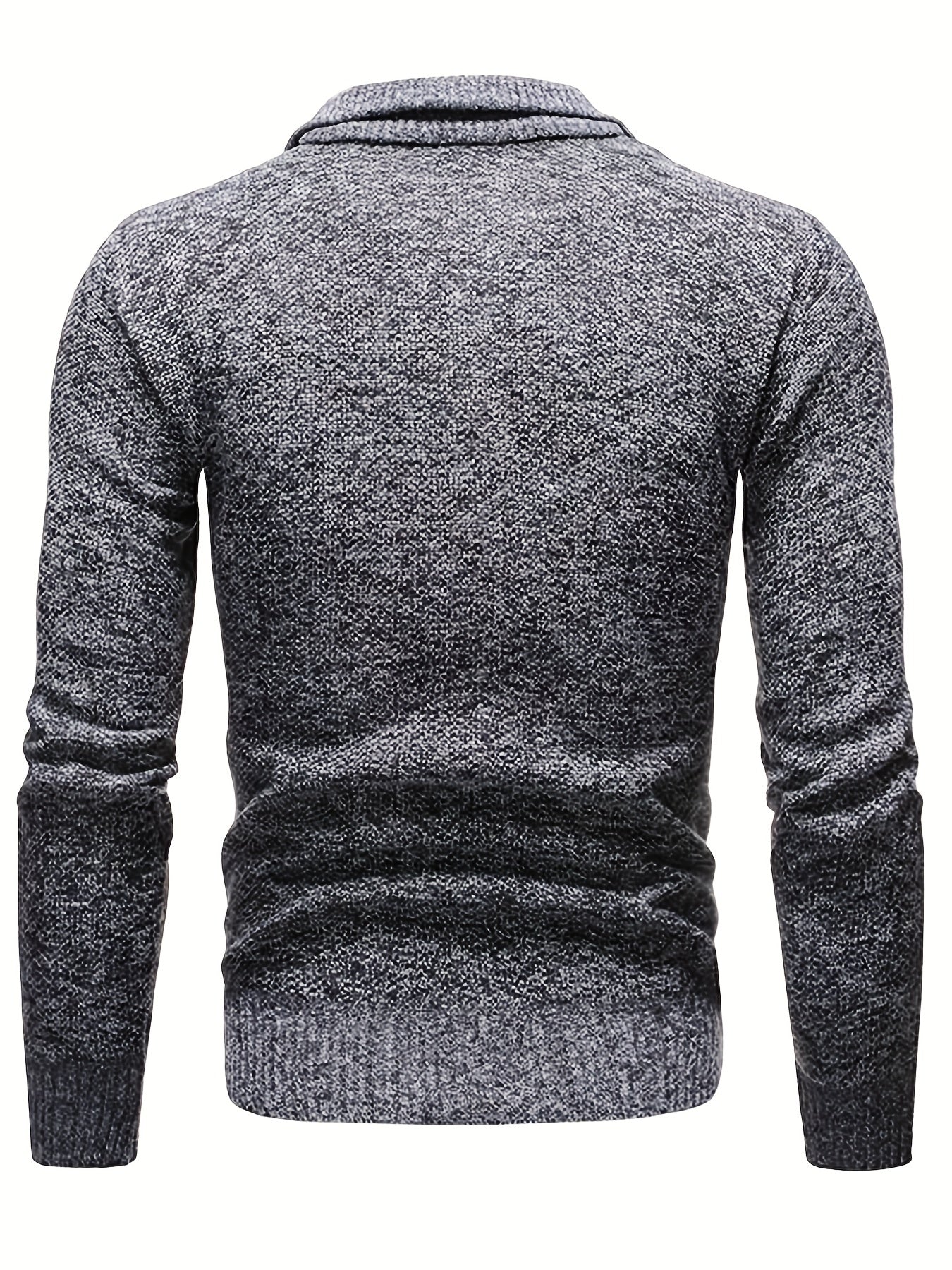 Coltrui heren – Warme gebreide trui met ronde hals en casual stijl
