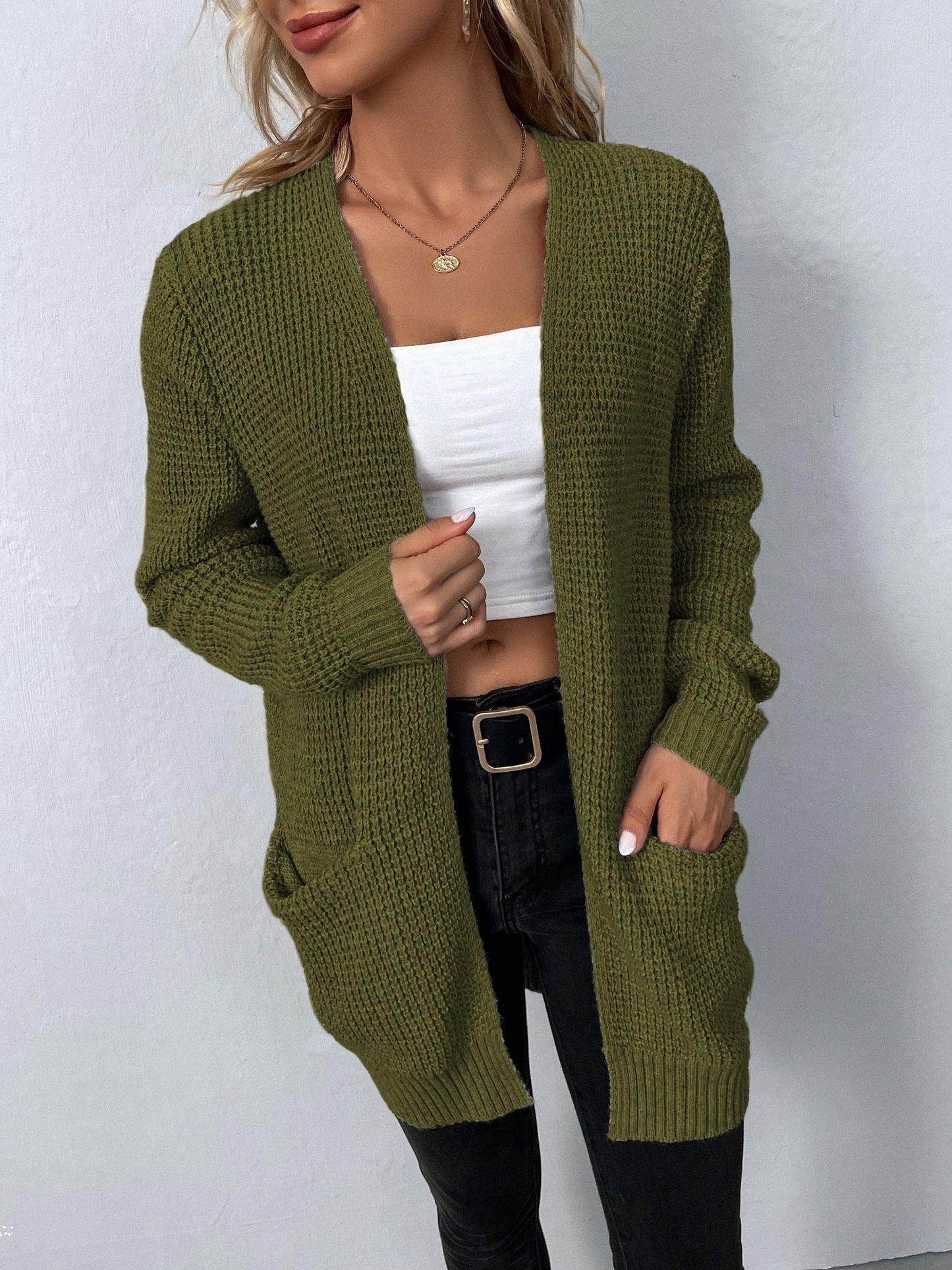 Dames Strickjacke – Comfortabele gebreide cardigan voor casual en feestelijk gebruik
