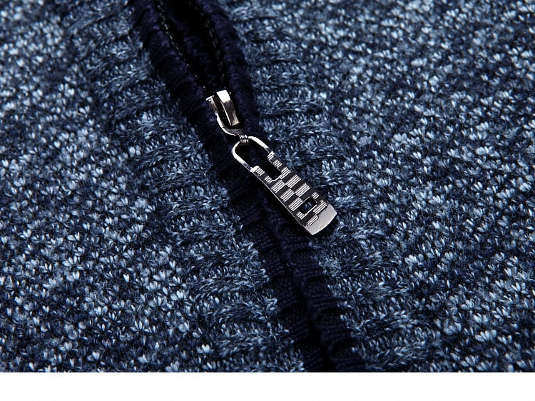 Heren cardigan met rits – Comfortabele en stijlvolle trui voor casual en sportief gebruik